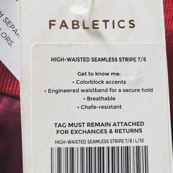 fabletics Lg athleisure color block SET - Picture 8 of 10